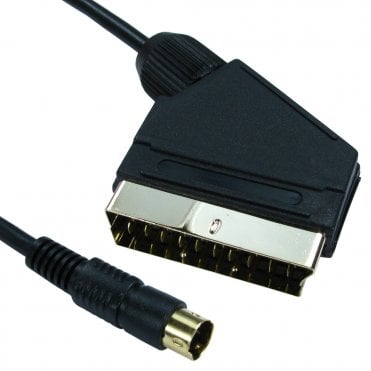 1.5m SCART to SVHS Cable