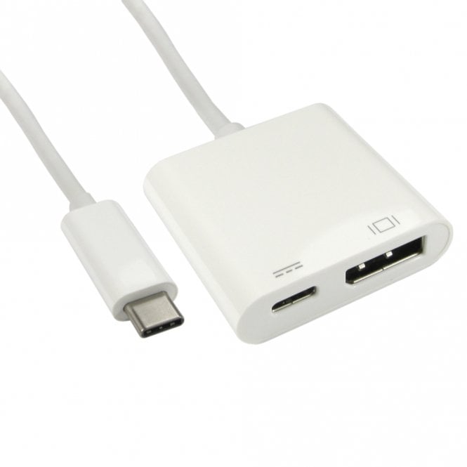 15cm Leaded USB Type-C to DisplayPort Adapter