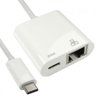 15cm Leaded USB Type-C to Gigabit Ethernet Adapter
