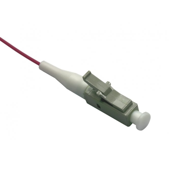 1m OM4 50/125 LC Erika Violet Pigtail - 10 Pack