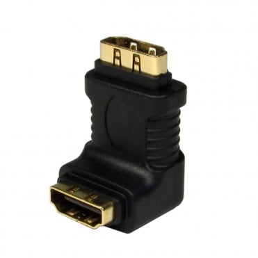 270 Degree Right Angled HDMI Coupler