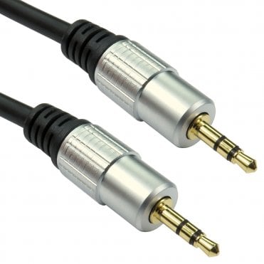 3.5mm Stereo Cable - Gold Connectors