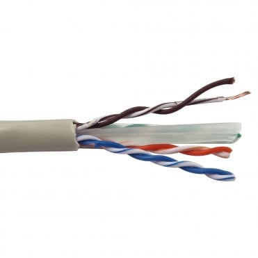 305mtr CAT 6 STRANDED UTP PVC COPPER 24AWG GREY