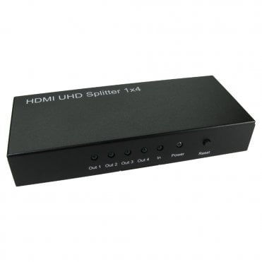 4 Port HDMI v2.0 Splitter