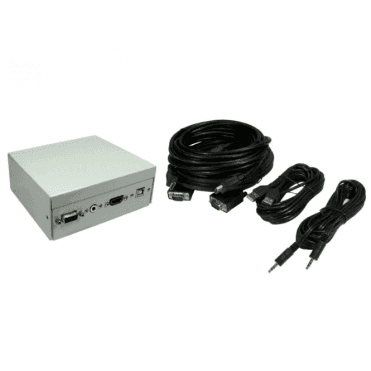 4 Port Metal Box with AV Modular Coupler kits (USB)