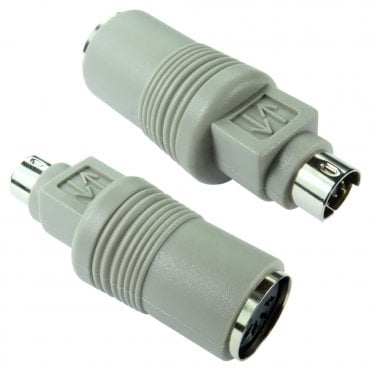 6 Pin Mini-DIN to 5 Pin DIN Keyboard Adapter
