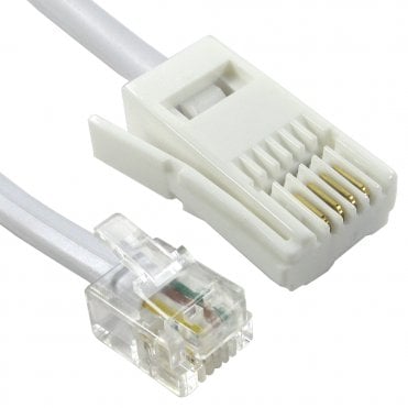 Crossover RJ11 Male to BT Male Cable