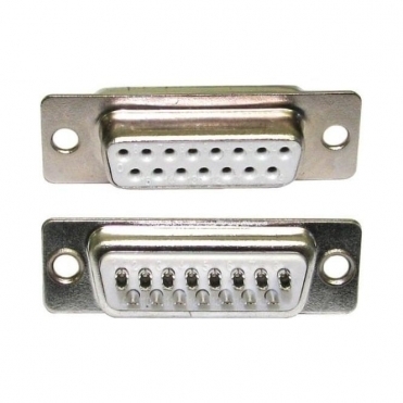 D15 Female Connector (Solder Type)