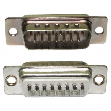 D15 Male Connector (Solder Type)