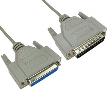 D25 (M) to D25 (F) Serial Extension Cable, All Lines