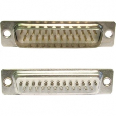 D25 Male Connector (Solder Type)