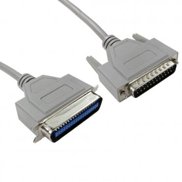 D25 Male to 36 Centronic Male Parallel Printer Cable