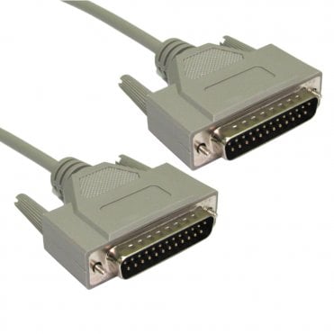 D25 Male to D25 Male Data Transfer Cable