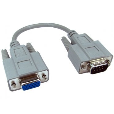 D9 to HD15 VGA Leaded Adapter