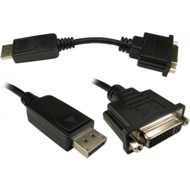 DisplayPort to DVI Leaded Adapter