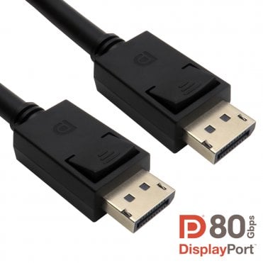 DisplayPort v2.1 DP80 Cables
