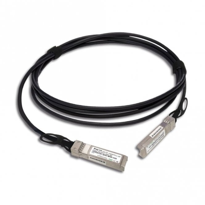 DrayTek 1GbE & 10GbE SFP+ Direct Attach Cable