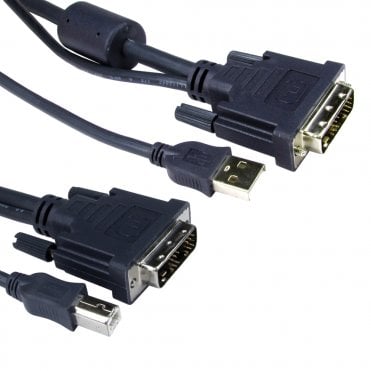 DVI-D & USB KVM Cable