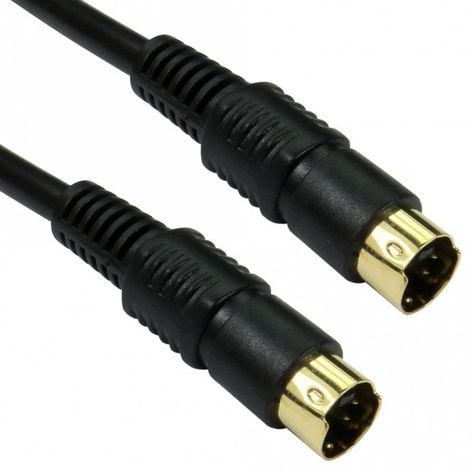 Gold Flashed S-Video Cable