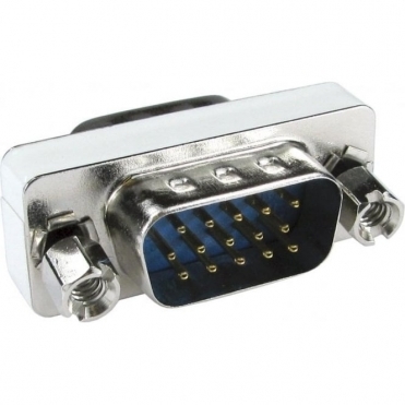 HD15 Male to HD15 Male Slimline Gender Changer