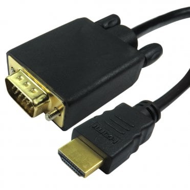 HDMI (M) to VGA (M) Cable