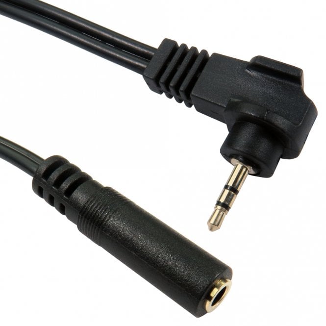 Leaded 2.5mm Stereo to 3.5mm Stereo Adapter