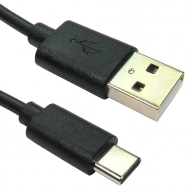 1m USB 2.0 Type C (M) to Type A (M) Cable 480Mbps 15W
