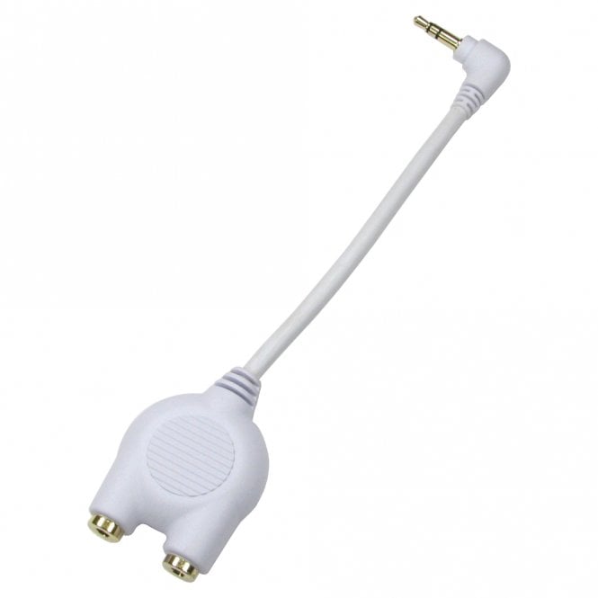 NEWlink 3.5mm Headphone Splitter in White