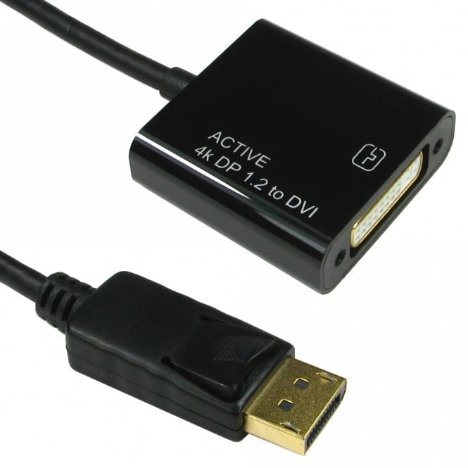 NEWlink DisplayPort V1.2 to DVI-D Adapter, 4k (Active)