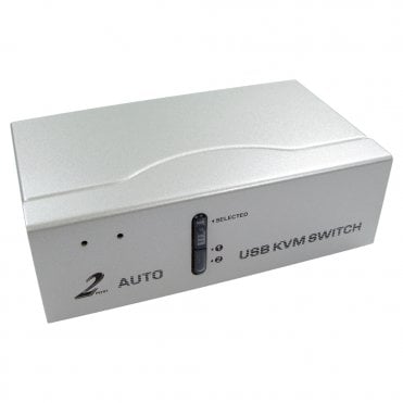 KVM Switch with Audio - SVGA & USB