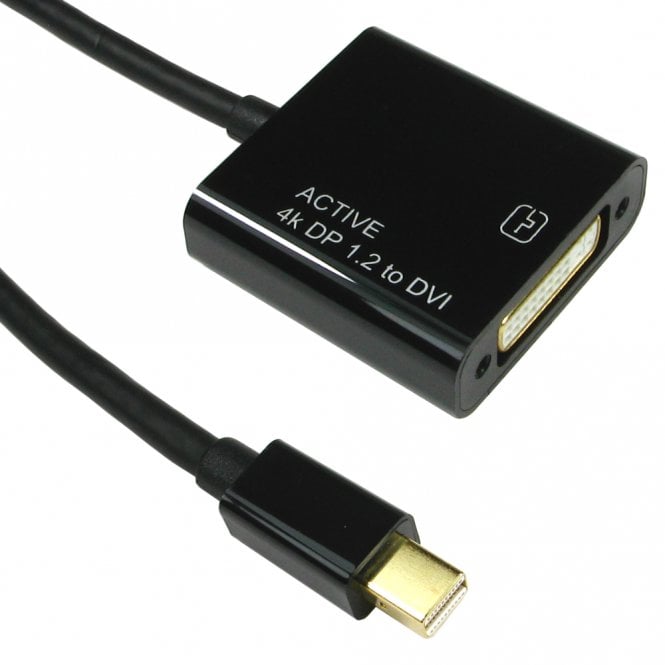 NEWlink Mini DisplayPort V1.2 to DVI-D Adapter, 4k (Active)