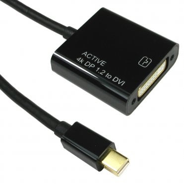 Mini DisplayPort V1.2 to DVI-D Adapter, 4k (Active)
