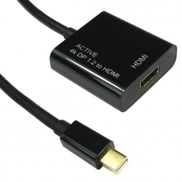 Mini DisplayPort V1.2 to HDMI Adapter, 4k (Active)