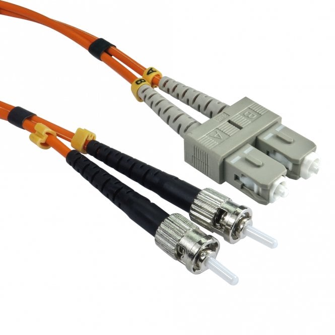 OM2 Fibre Optic Cable ST - SC (Multi-Mode)