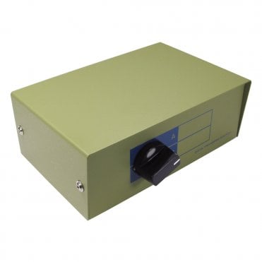 RJ45 Manual Switch Box - Metal