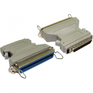 SCSI 1-2 50 Pin Centronic (F) to Half Pitch 50 (M) Adapter