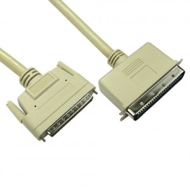 SCSI 1-3 50 Pin Centronic Male to Half Pitch 68 Male Cable