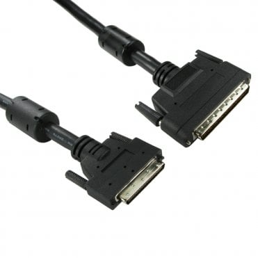 SCSI 3-5 Half Pitch 68 (M) to VHDCI (M) Cable