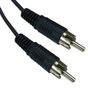 Single RCA Cable with Nickel Connectors