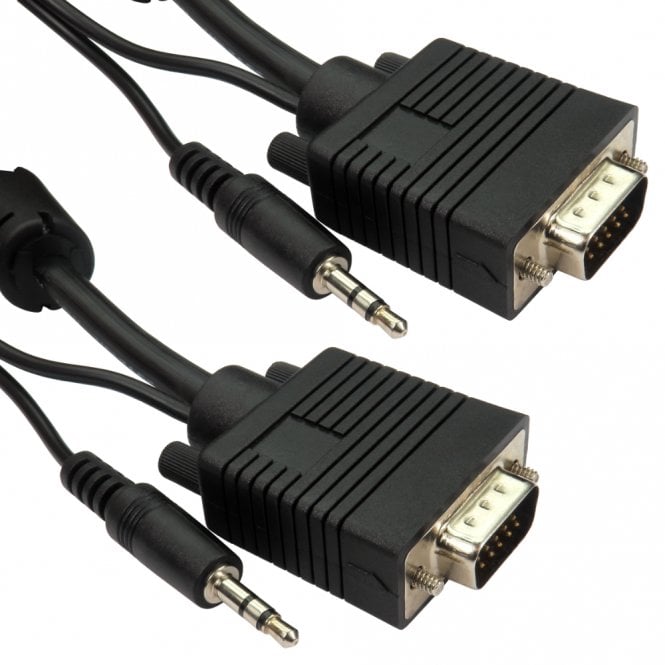 SVGA + 3.5mm Stereo Cable