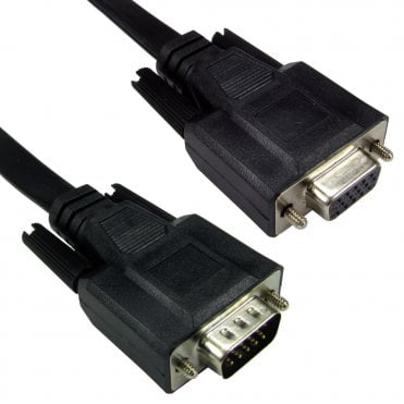 SVGA Male to Female Cable - Flat