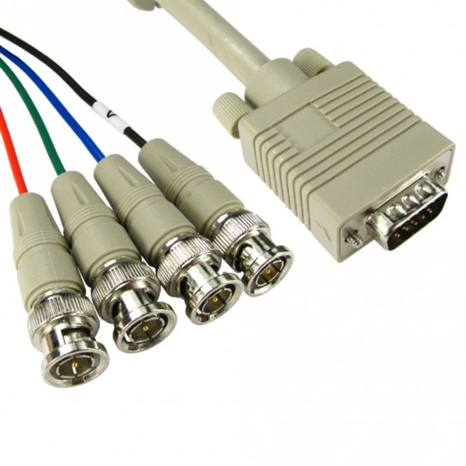SVGA to 4x BNC Cable