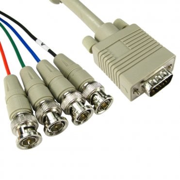 SVGA to 4x BNC Cable