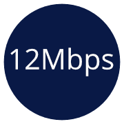 USB 1.x (12Mbps)