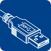 USB 3.x Type A (Male)