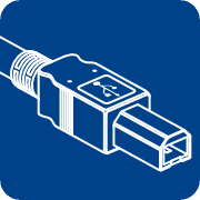 USB 2.0 Type B (Male)
