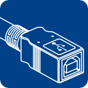 USB 2.0 Type B (Female)