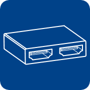 2x HDMI (Female)