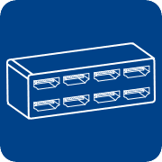 8x HDMI (Female)