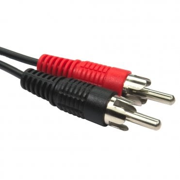 Twin RCA Cable with Nickel connectors 